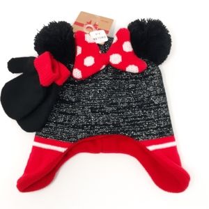Disney Minnie Mouse Hat and Glove Set
